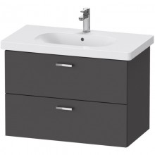 Тумба графит матовый 80 см Duravit XBase XB619004949