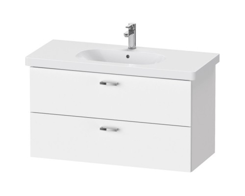 Тумба белый матовый 100 см Duravit XBase XB619301818