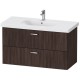 Тумба каштан 100 см Duravit XBase XB619305353