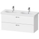 Тумба белый матовый 120 см Duravit XBase XB619401818