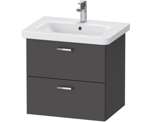 Тумба графит матовый 58 см Duravit XBase XB619504949