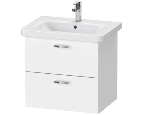 Тумба белый матовый 58 см Duravit XBase XB619501818