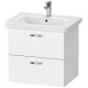 Тумба белый матовый 58 см Duravit XBase XB619501818