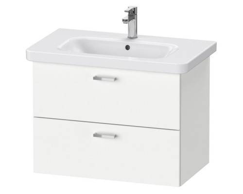 Тумба белый матовый 73 см Duravit XBase XB619601818