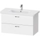 Тумба белый матовый 93 см Duravit XBase XB619701818