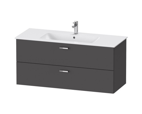 Тумба графит матовый 120 см Duravit XBase XB612304949