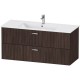 Тумба каштан 120 см Duravit XBase XB612305353