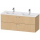 Тумба дуб 127,5 см Duravit XBase XB613003030