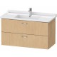 Тумба дуб 100 см Duravit XBase XB618703030