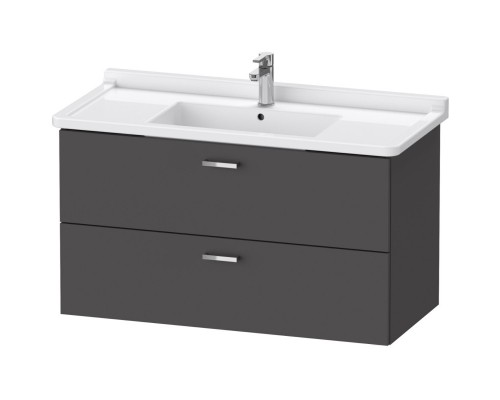 Тумба графит матовый 100 см Duravit XBase  XB618704949