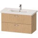 Тумба дуб 93 см Duravit XBase XB619703030