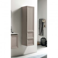 Шкаф-колонна подвесная правая темно-серый Eban Vanessa DX FKMVN150DT*Tortora