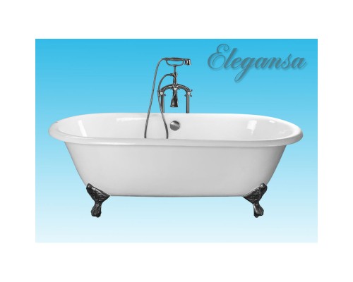 Чугунная ванна 167,6x76,5 см Elegansa Gretta Chrome H0000361 Чугунная ванна 167,6x76,5 см Elegansa Gretta Chrome H0000361