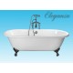 Чугунная ванна 167,6x76,5 см Elegansa Gretta Chrome H0000361