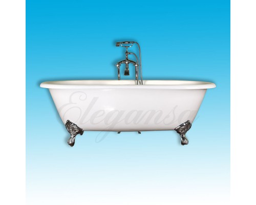 Чугунная ванна 167,6x76,5 см Elegansa Gretta Chrome H0000361 Чугунная ванна 167,6x76,5 см Elegansa Gretta Chrome H0000361