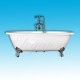 Чугунная ванна 167,6x76,5 см Elegansa Gretta Chrome H0000361