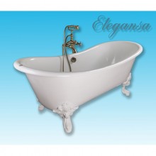 Чугунная ванна 182,9x78 см Elegansa Nadia White H0000366