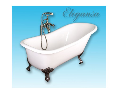 Чугунная ванна 167,6x76,5 см Elegansa Schale Antique H0000278 Чугунная ванна 167,6x76,5 см Elegansa Schale Antique H0000278