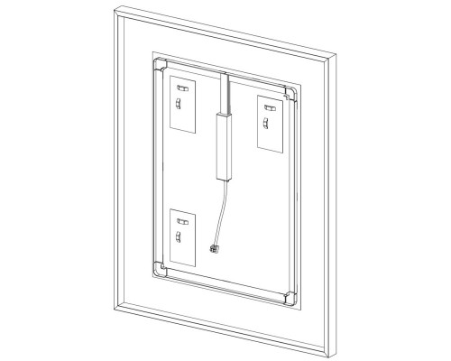 Зеркало 60x75 см Evoform Ledside BY 2201