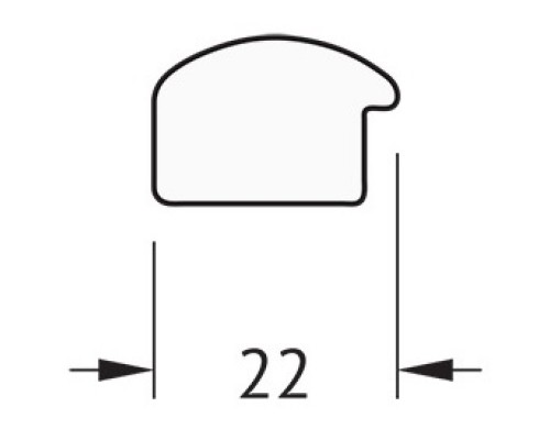 Зеркало 58x58 см вишня Evoform Definite BY 0602