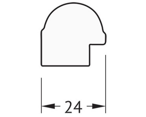 Зеркало 57x57 см серебряный бамбук Evoform Definite BY 0608