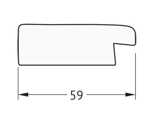 Зеркало 64x64 см травленое серебро Evoform Definite BY 0615