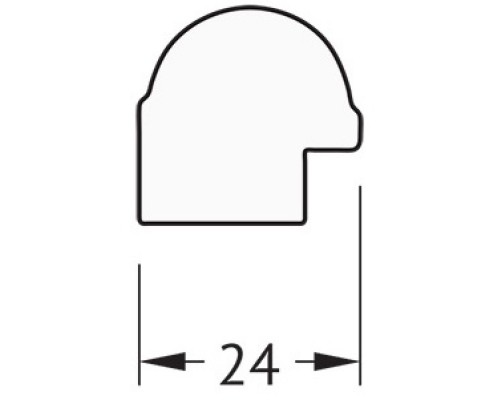 Зеркало 47x67 см серебряный бамбук Evoform Definite BY 0625