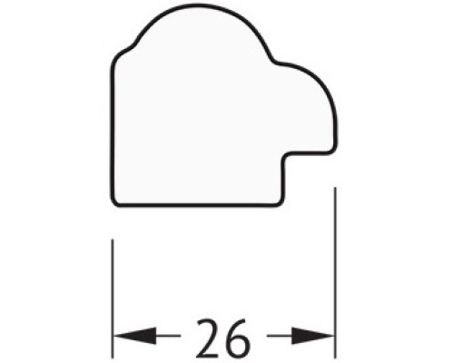 Зеркало 68x68 см  витая латунь Evoform Definite BY 0669