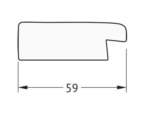 Зеркало 74x94 см травленое серебро Evoform Definite BY 0684