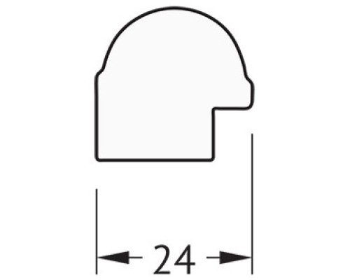 Зеркало 47x137 см серебряный бамбук Evoform Definite BY 0711