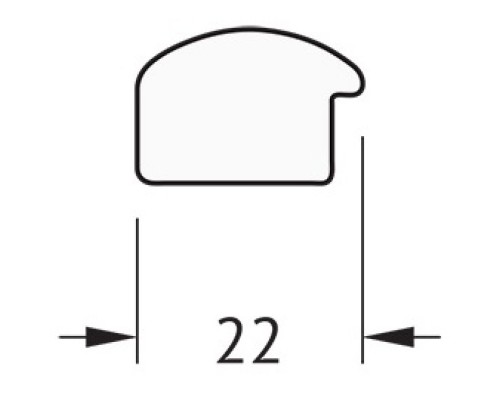 Зеркало 58x108 см махагон Evoform Definite BY 0724