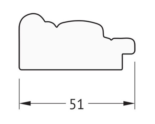 Зеркало 63x63 см слоновая кость Evoform Definite BY 0780