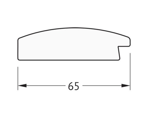 Зеркало 56x76 см орех Evoform Definite BY 0799