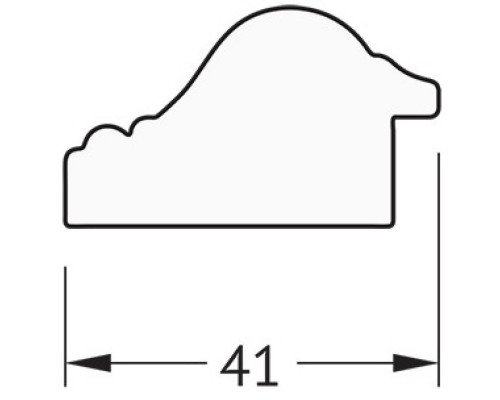 Зеркало 61x81 см мельхиор Evoform Definite BY 1005