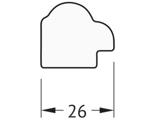 Зеркало 68x68 см витая бронза  Evoform Definite BY 1017