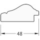 Зеркало 72x72 см алебастр Evoform Definite BY 1021