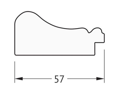 Зеркало 74x74 см беленый дуб Evoform Definite BY 1026