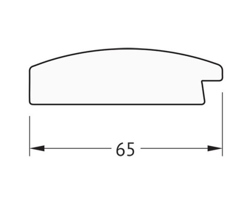 Зеркало 76x76 см орех Evoform Definite BY 1029