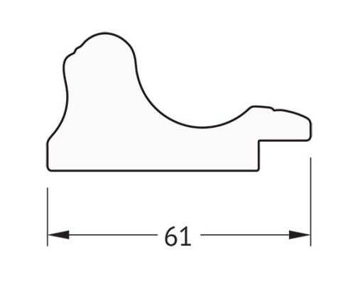 Зеркало 74x94 см золотой акведук Evoform Definite BY 1043