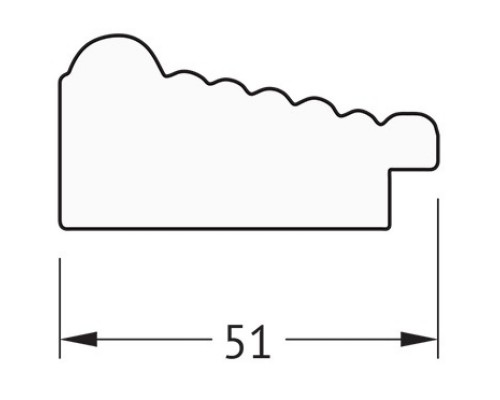 Зеркало 53x103 см сухой тростник Evoform Definite BY 1054