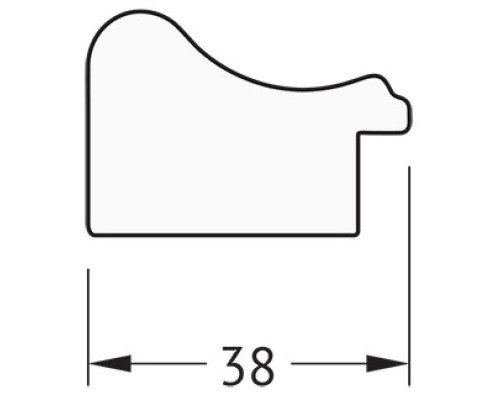 Зеркало 50x140 см черненое серебро Evoform Definite BY 1063