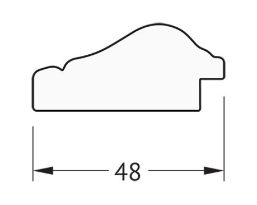 Зеркало 39x49 см алебастр Evoform Definite BY 1343