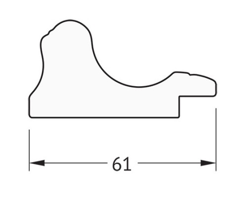 Зеркало 40x50 см золотой акведук Evoform Definite BY 1350