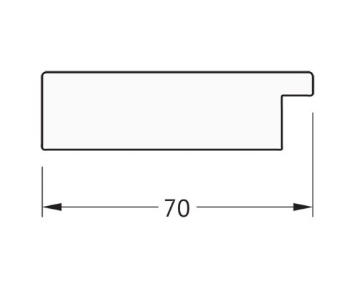 Зеркало 43x53 см серебряный дождь Evoform Definite BY 3016