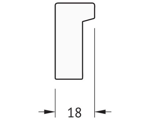 Зеркало 46x66 см хром Evoform Definite BY 3033