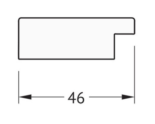 Зеркало 51x71 см чеканка белая Evoform Definite BY 3034