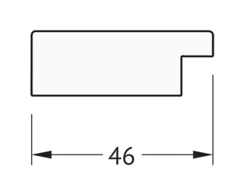 Зеркало 51x101 см чеканка белая Evoform Definite BY 3066