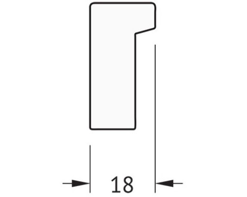 Зеркало 56x56 см хром Evoform Definite BY 3129