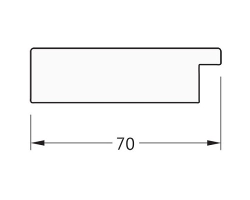 Зеркало 66x66 см серебряный дождь Evoform Definite BY 3144