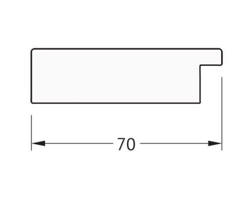 Зеркало 66x86 см соты медь Evoform Definite BY 3178